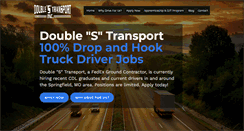 Desktop Screenshot of doublestransport.com