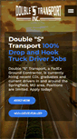 Mobile Screenshot of doublestransport.com